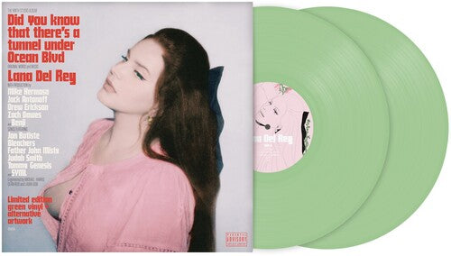 Lana Del Rey, "Did You Know That There's a Tunnel Under Ocean Blvd" (Green Vinyl)