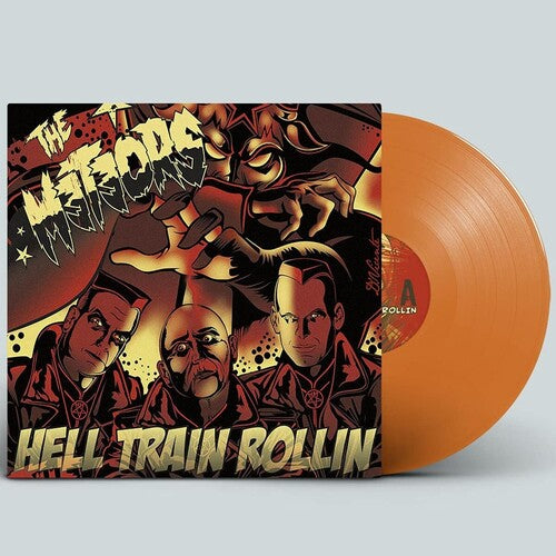 Meteors, "Hell Train Rollin" (Neon Orange)