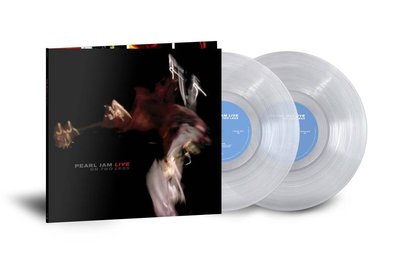 Pearl Jam, "Live on Two Legs" (Clear Vinyl)