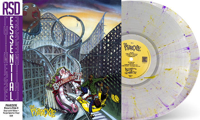 Pharcyde, "Bizarre Ride II" (Clear Vinyl with Yellow and Purple Splatter)