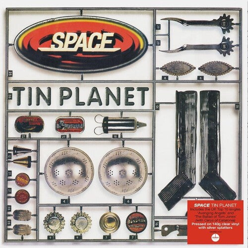Space, "Tin Planet" (Clear Vinyl w/ Silver Splatter)
