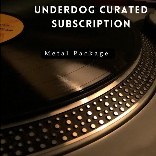 Underdog Curated Subscription - Metal - 2 LP Plan
