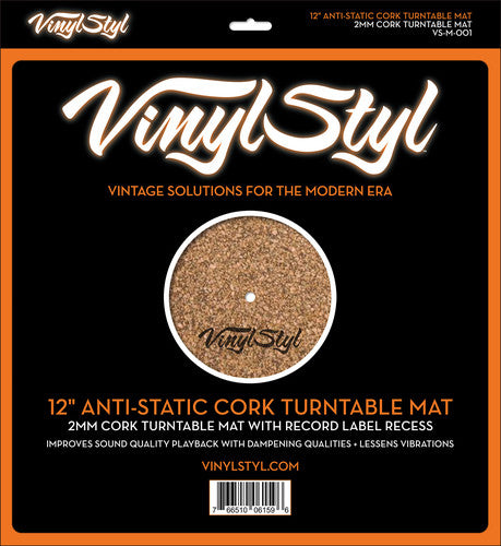 Cork Turntable Mat by Vinyl Styl